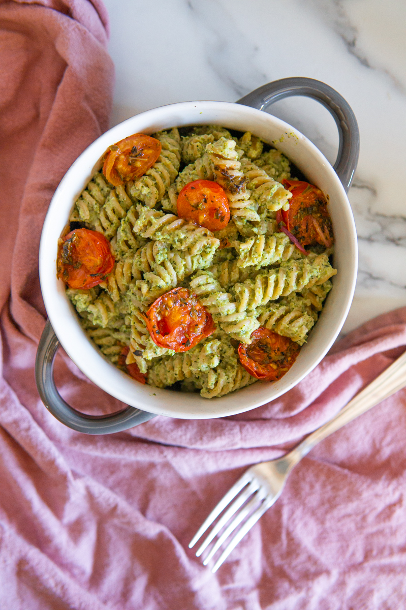 Pasta con crema di broccoli