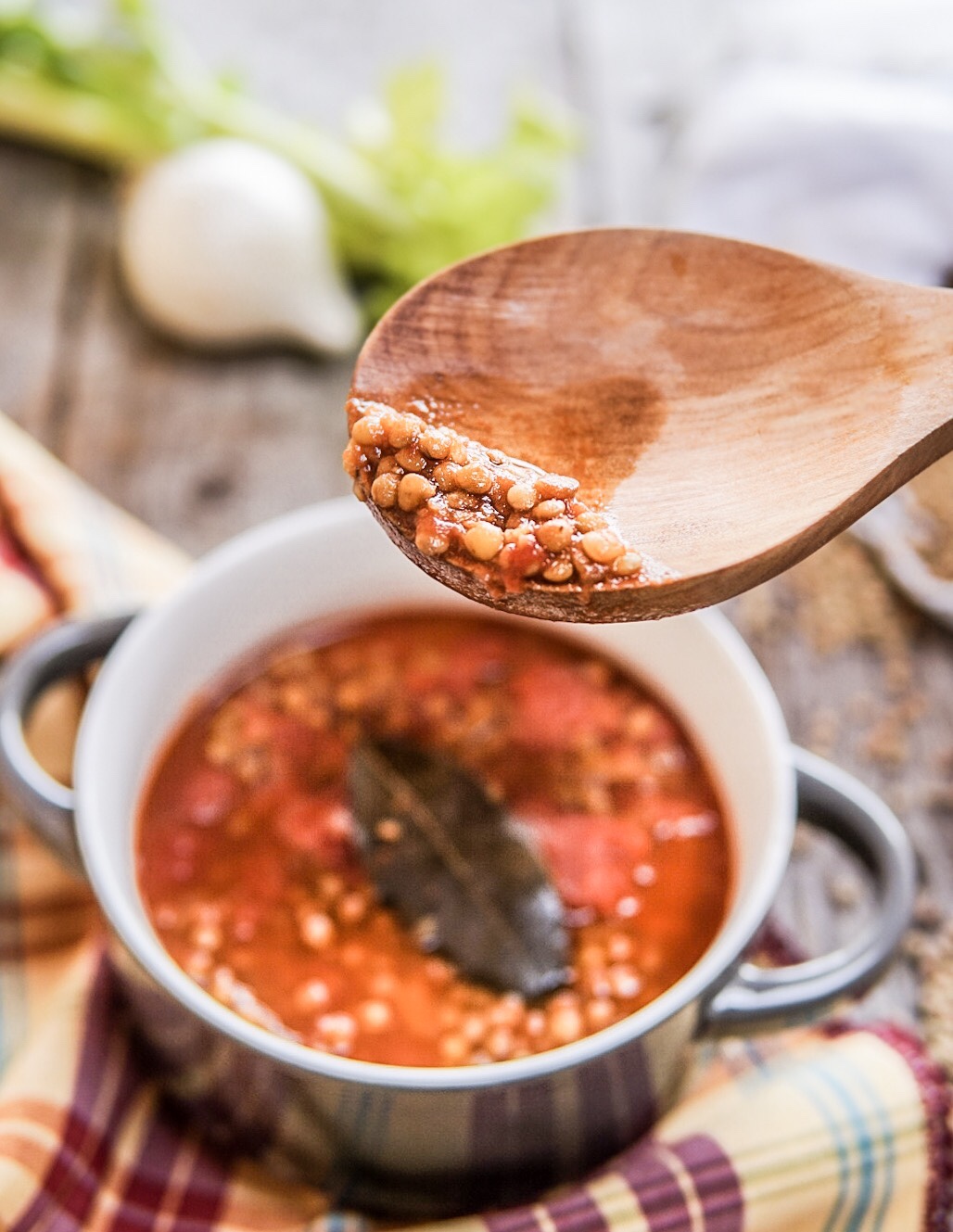 Ragù di lenticchie - Ricette Light - Basilico Secco