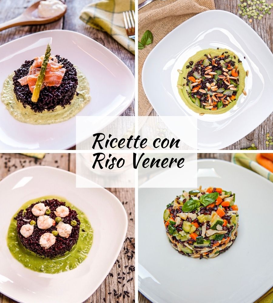 ricette con riso venere