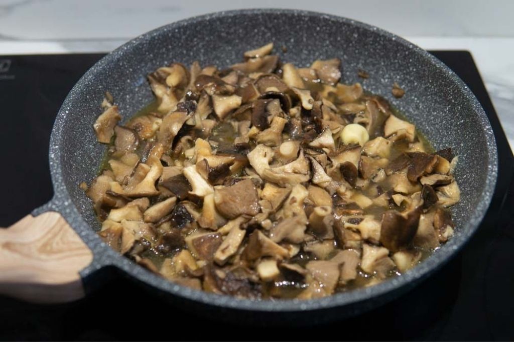 Procedimento scaloppine ai funghi