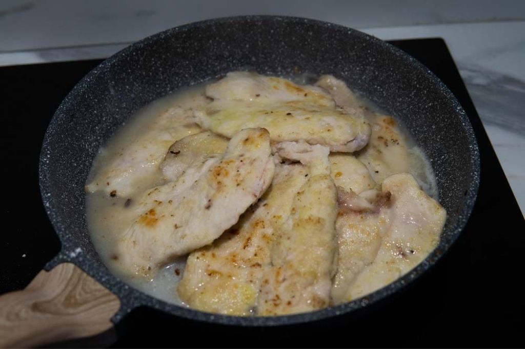 Procedimento scaloppine ai funghi