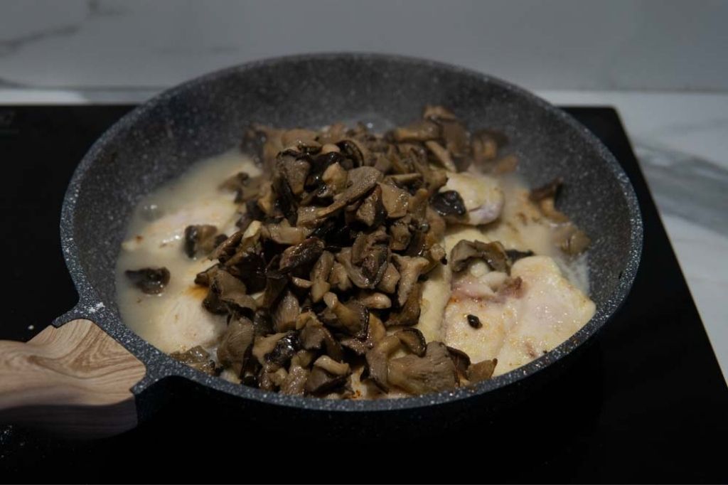 Procedimento scaloppine ai funghi