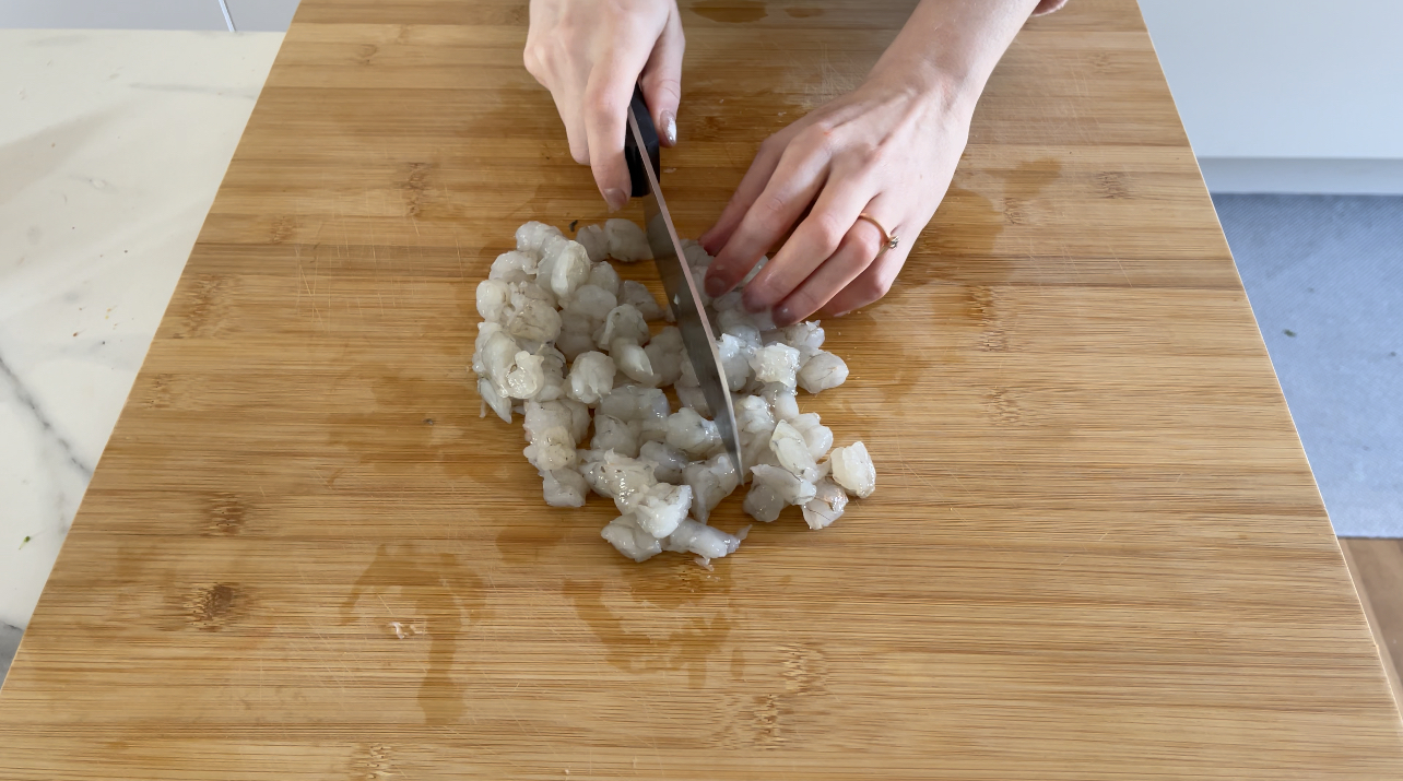 Risotto all'arancia e gamberi