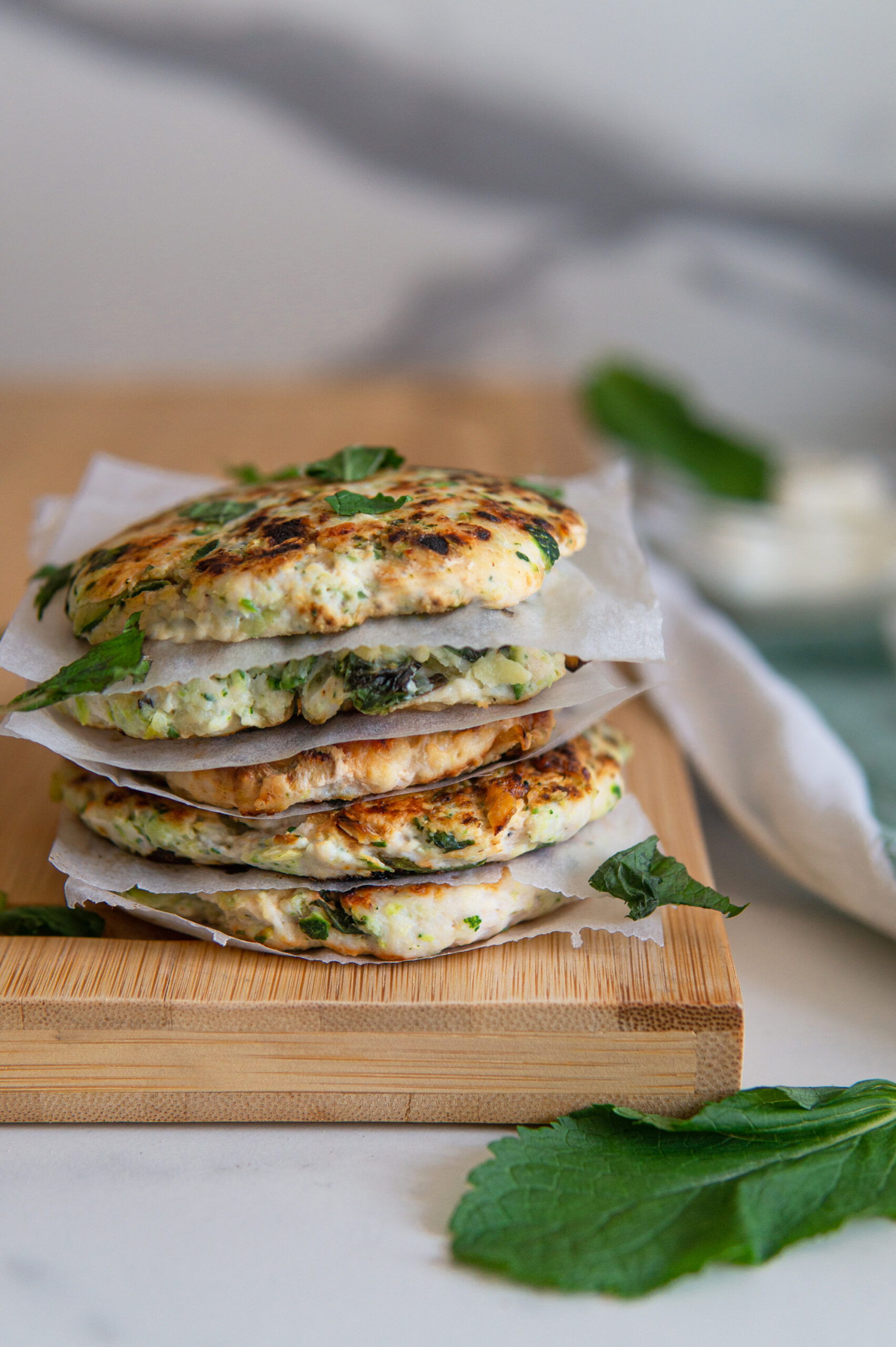 Hamburger Di Pollo Basilico Secco
