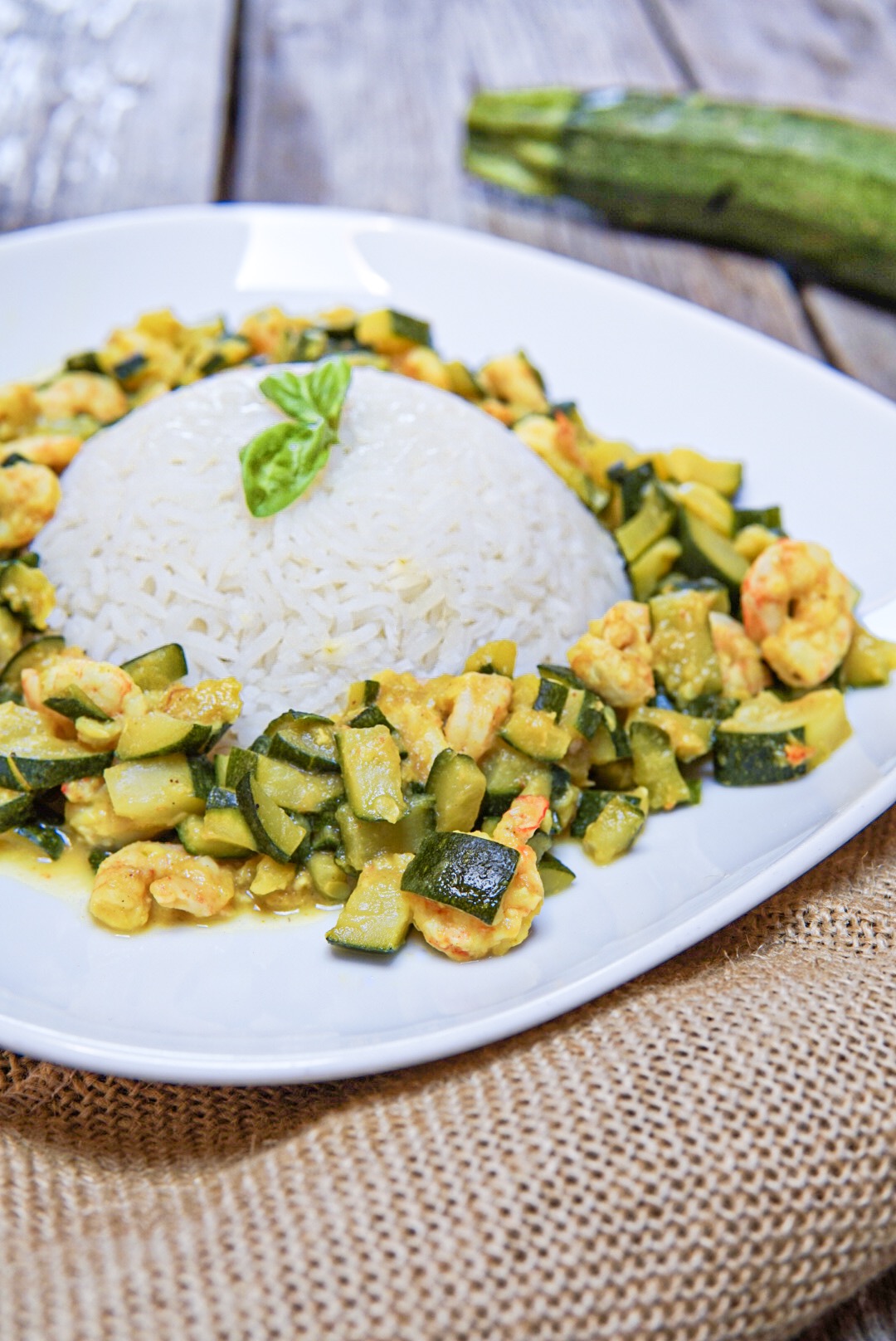 Riso basmati con zucchine