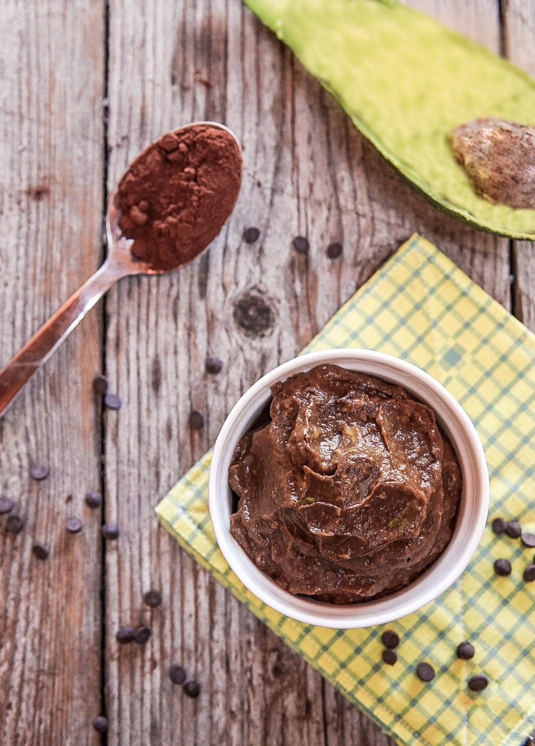 Crema di avocado e cacao