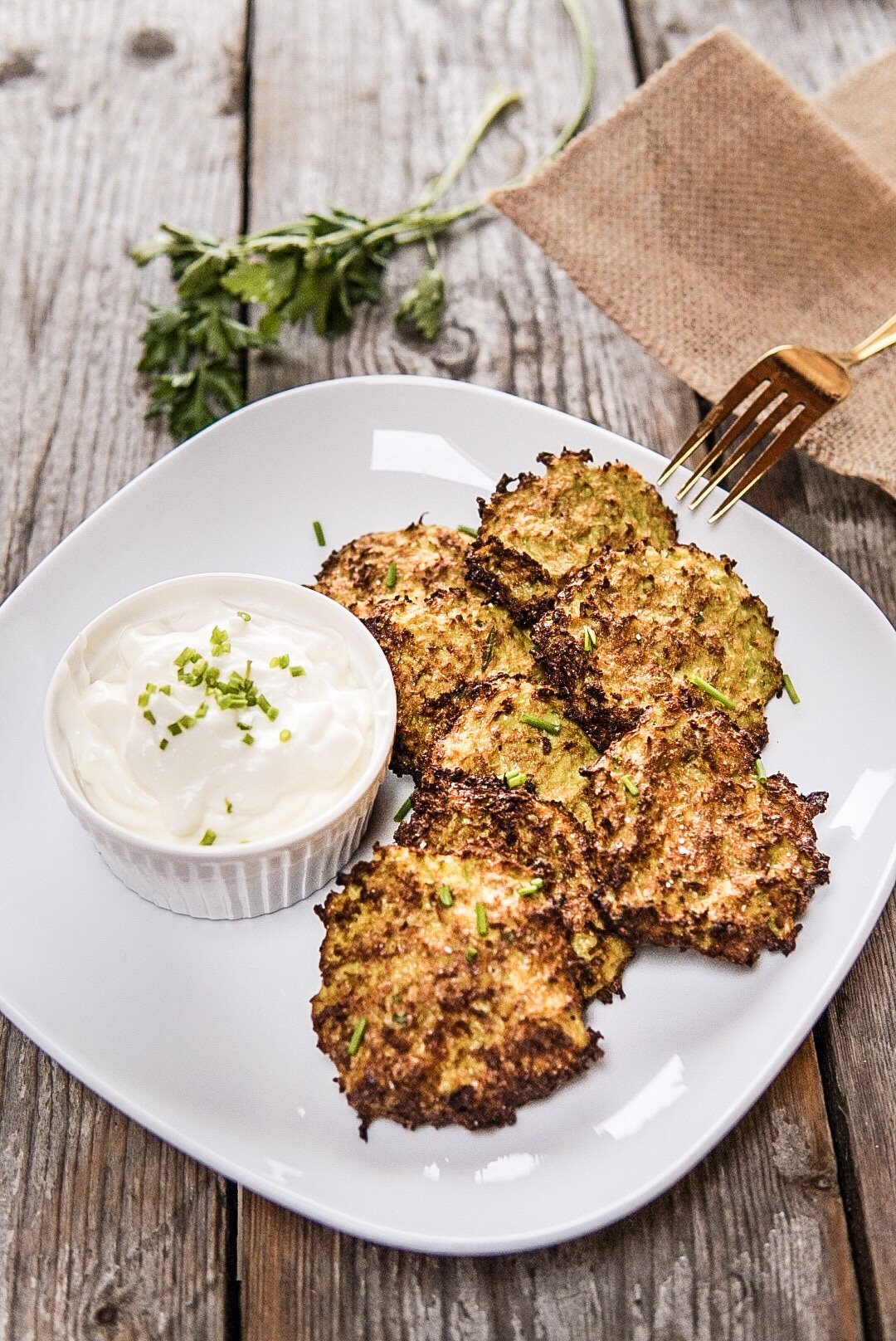 Frittelle di cavolfiore al forno