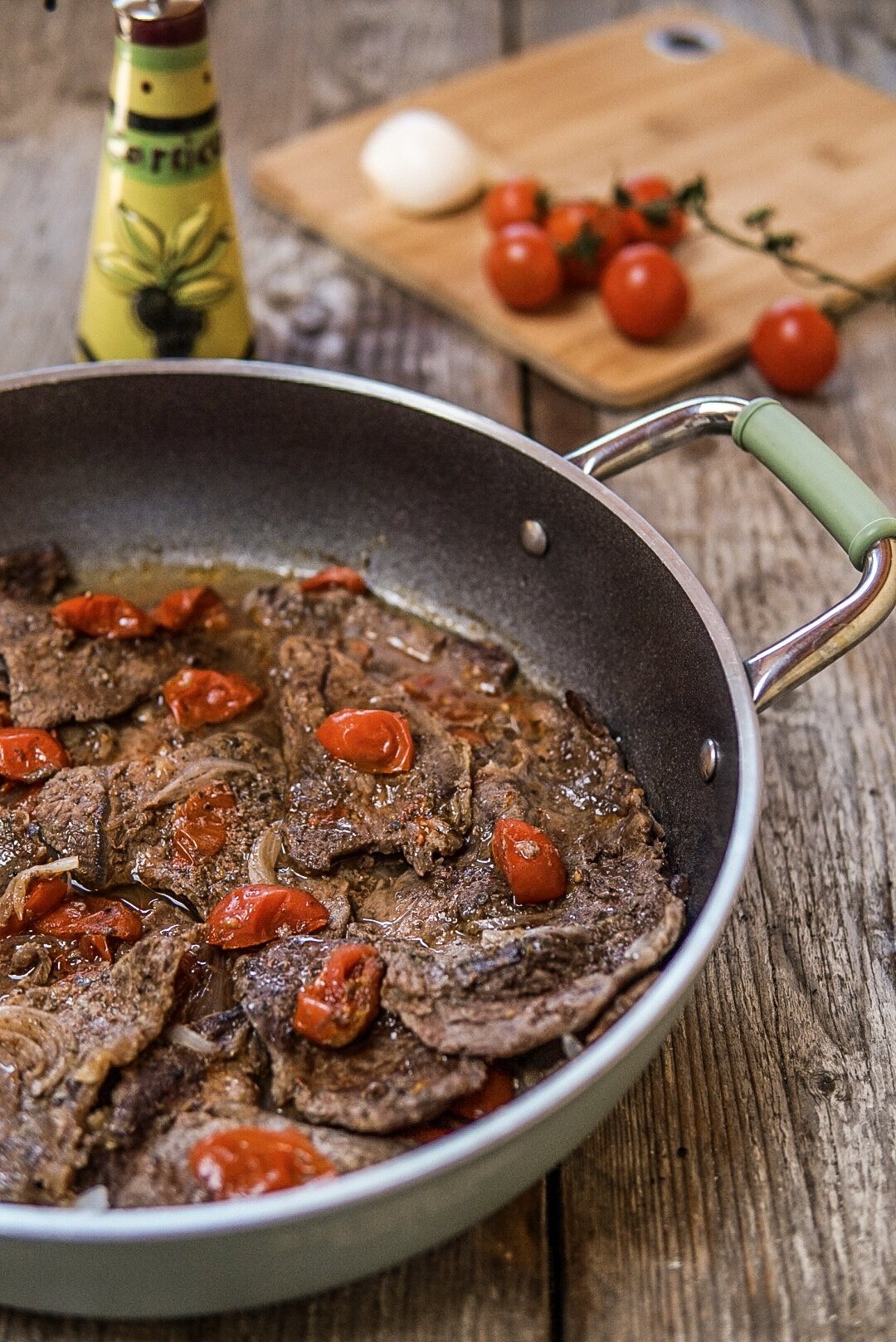 Carne alla pizzaiola