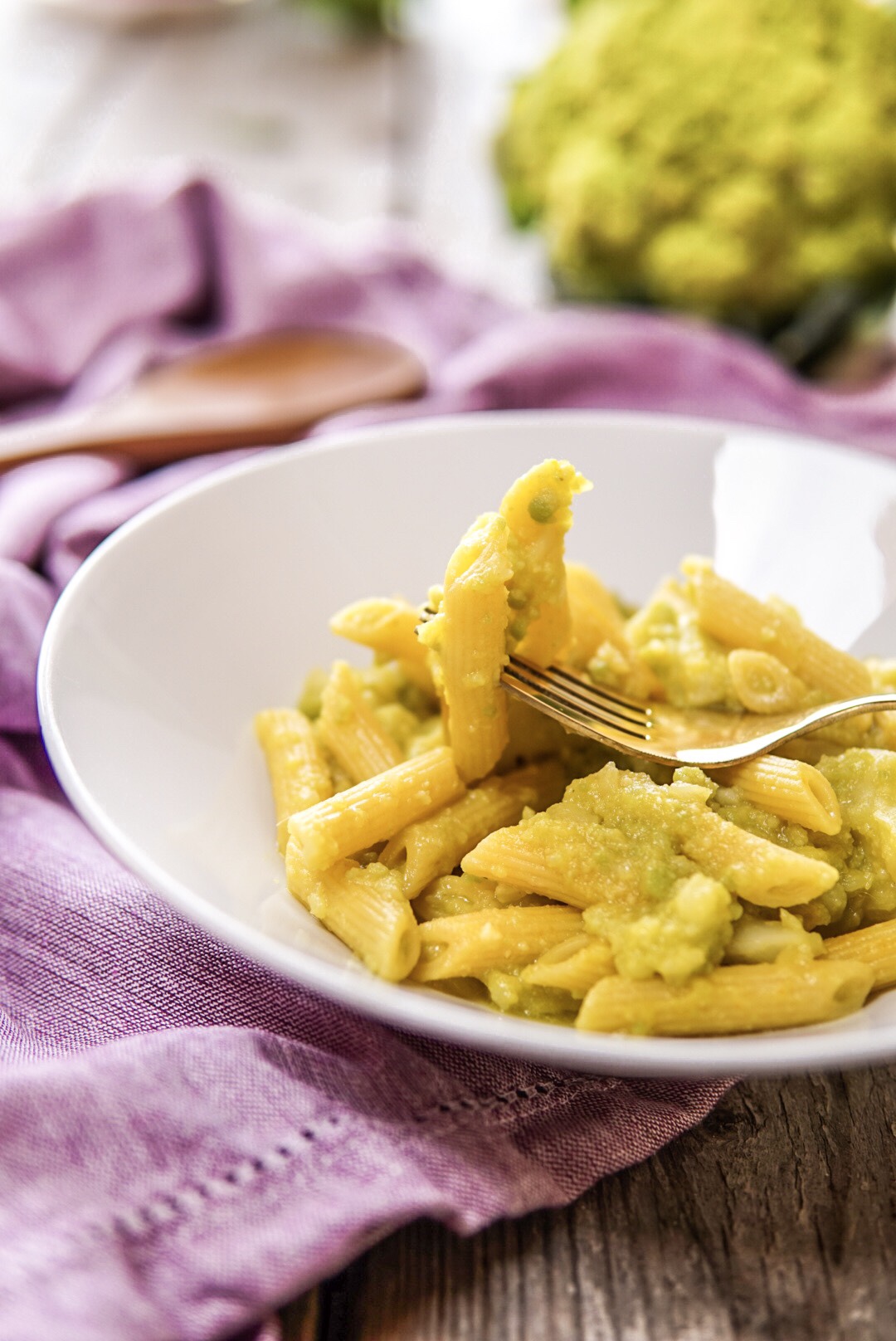 Pasta con cavolfiore e zafferano