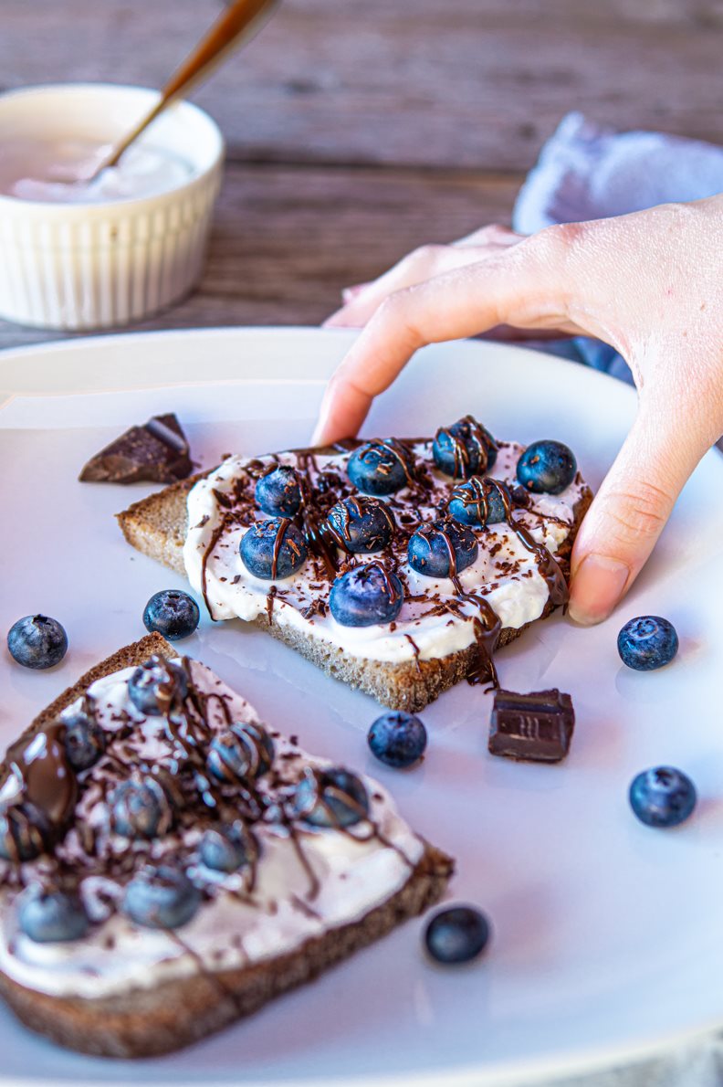 Pane di segale con yogurt