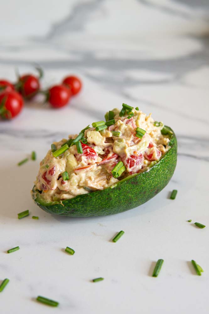 Ricetta con avocado e pollo