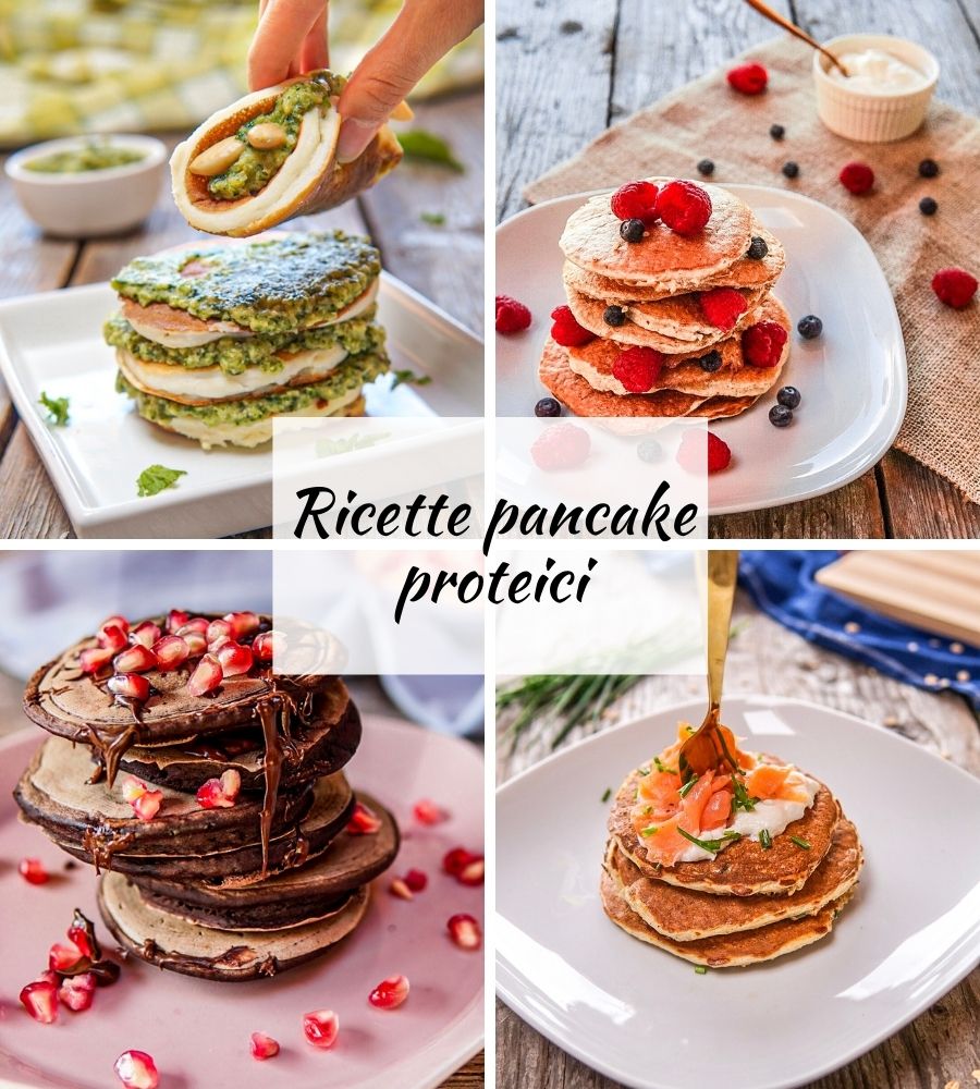 ricette pancake proteici