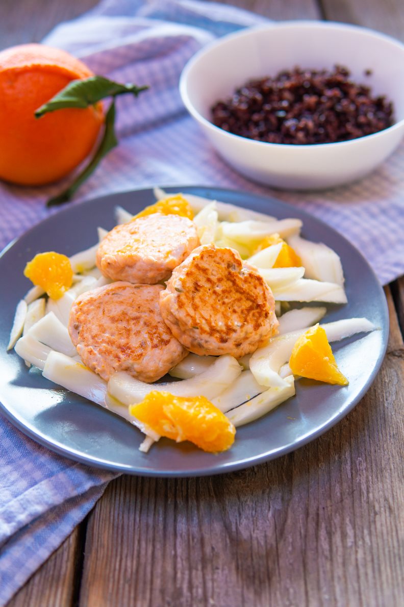 Polpette di salmone light