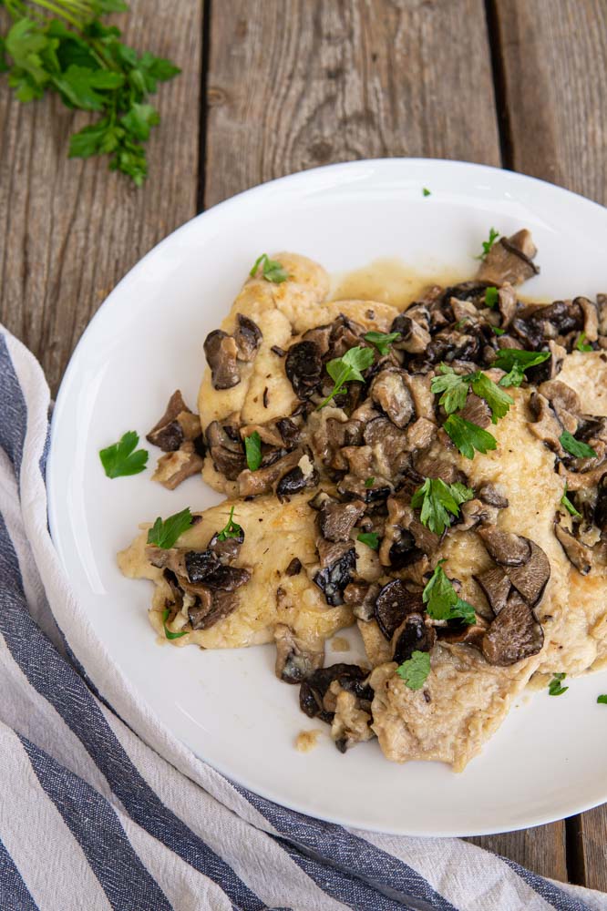 Scaloppine ai funghi