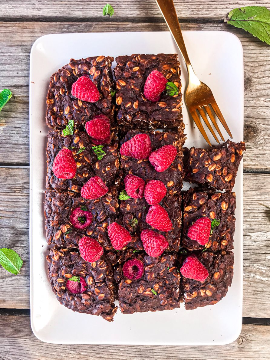 Torta cioccolato e lamponi