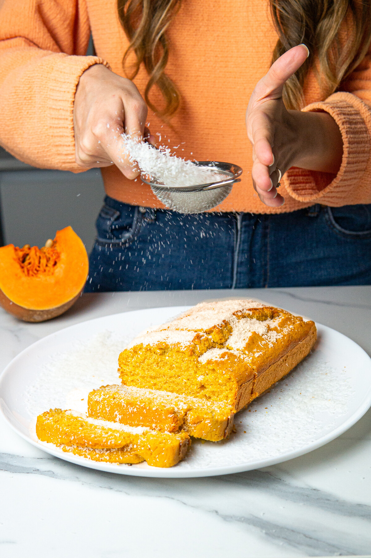 Torta di zucca light