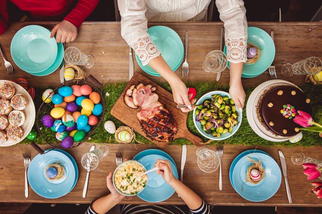 Come Affrontare il Pranzo di Pasqua e Pasquetta Senza Sensi di Colpa